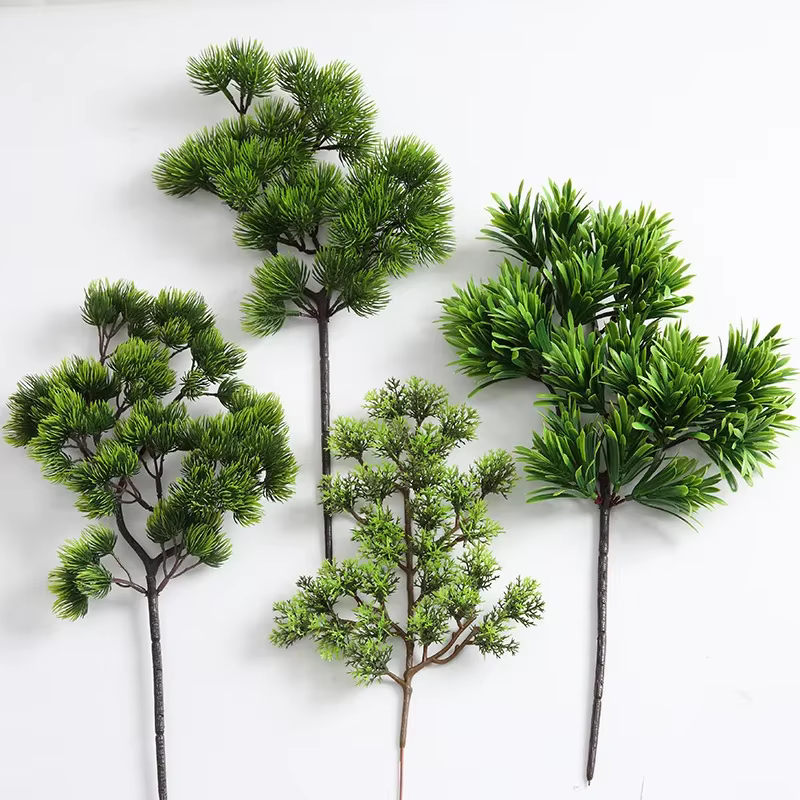 Plante Artificielle en Feuilles Vertes de 40cm