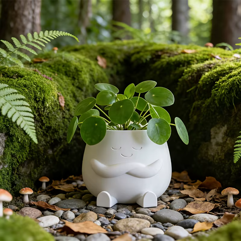 Pots de fleurs minimalistes imprimés en 3D