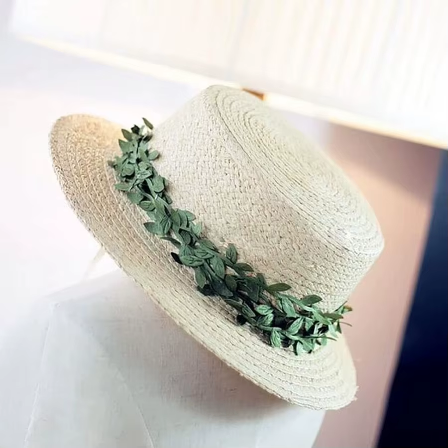 Artificielle Petit dépliant corde Couronne Plante Vigne Maison De Mariage