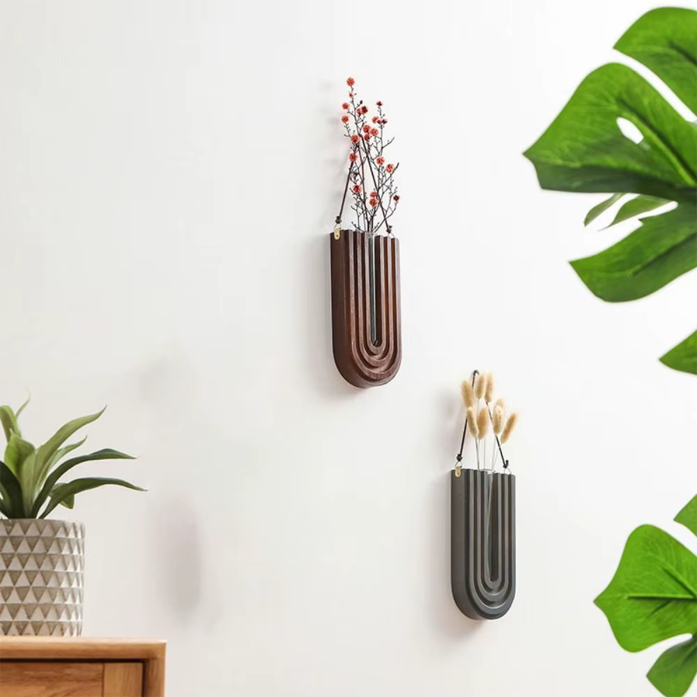 Vase hydroponique mural polyvalent