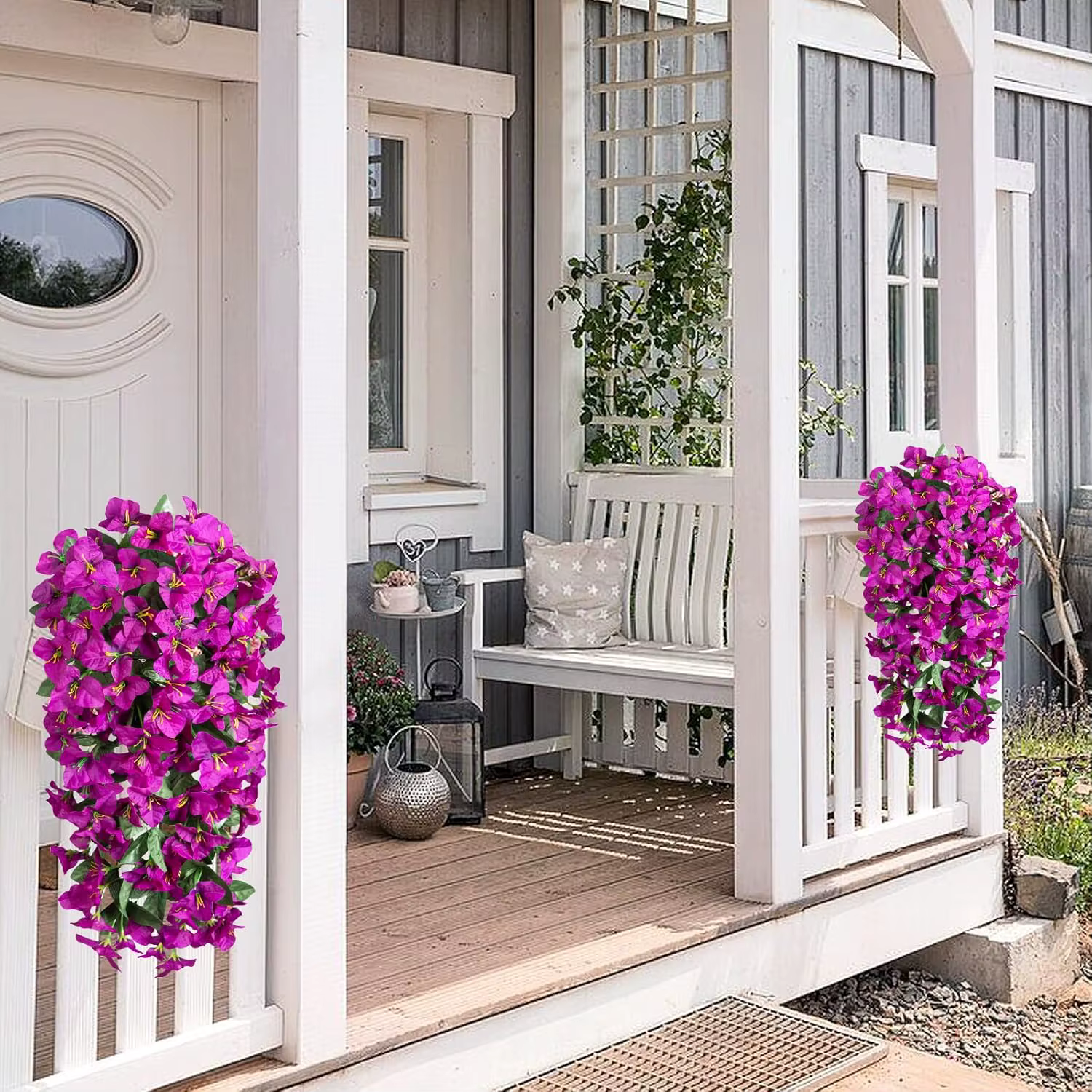 Fleurs artificielles de bougainvillier résistantes aux UV