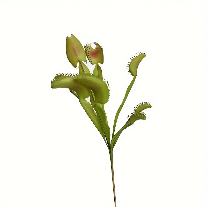 Plante de piège à mouche de vénus artificielle réaliste-perfecte pour Halloween et décoration intérieure