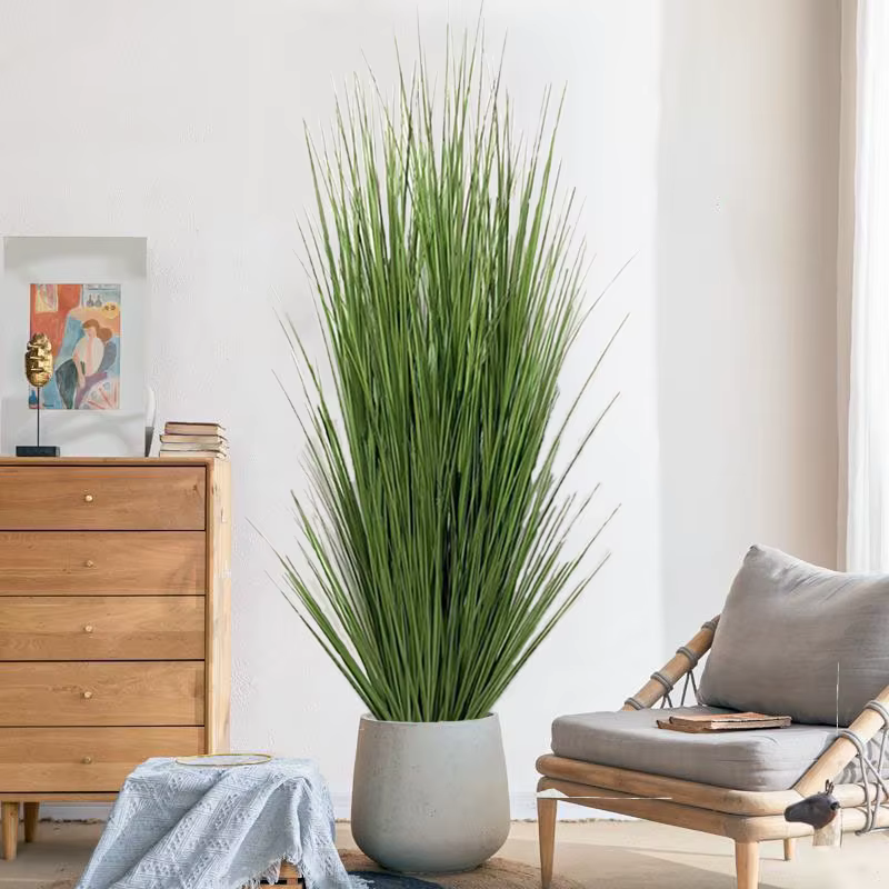 Grandes plantes artificielles pour la décoration de jardin de mariage