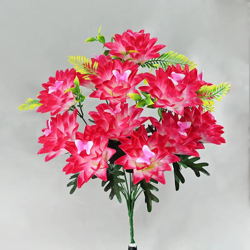 Bouquet de fleurs artificielles