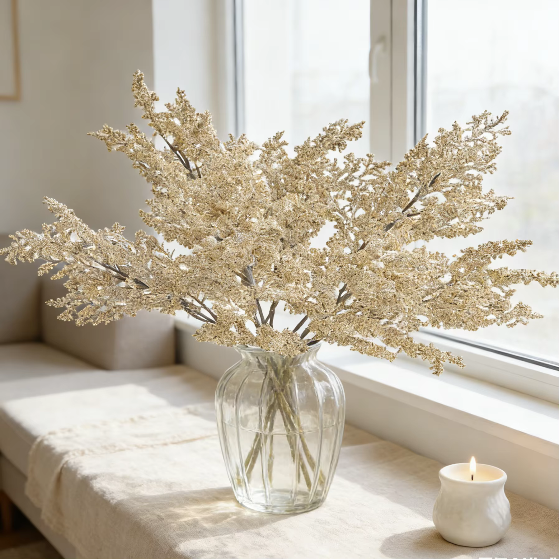 Plantes artificielles en soie