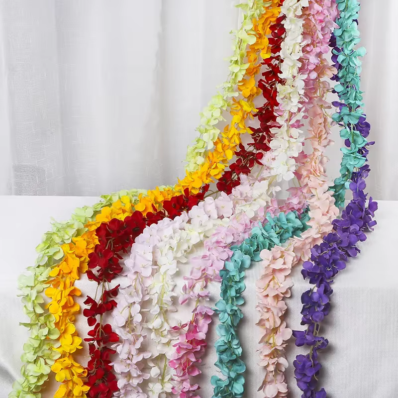Bandes de Fleurs Artificielles pour Mariage
