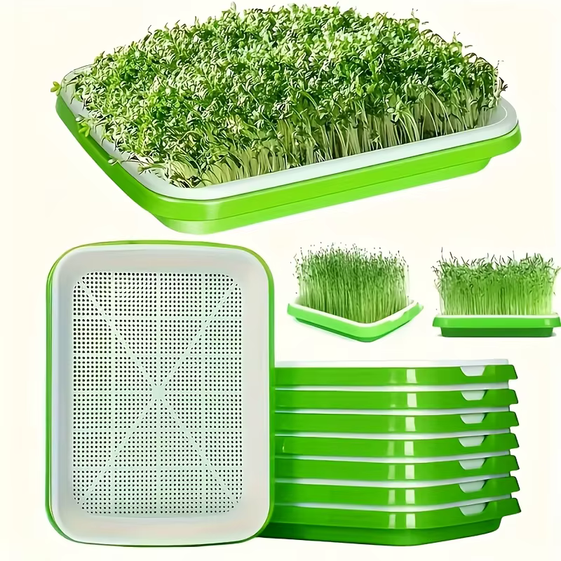 Kit de germination rapide 4 pièces (2 ensembles) avec plateaux