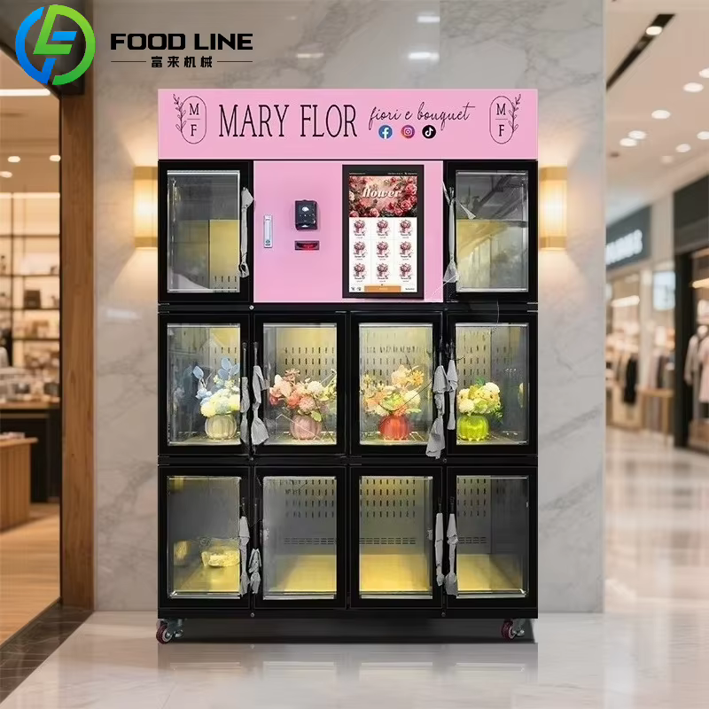 Distributeur automatique de bouquets floraux pour intérieur et extérieur