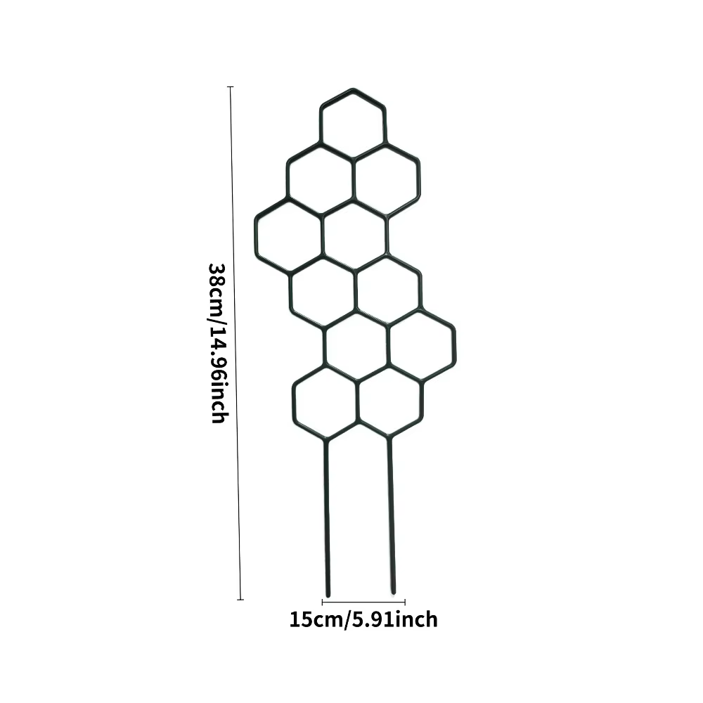 Support de plantes grimpantes en nid d'abeille