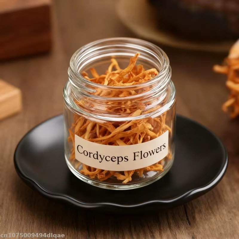 Fleur de Cordyceps séchée 100% naturelle