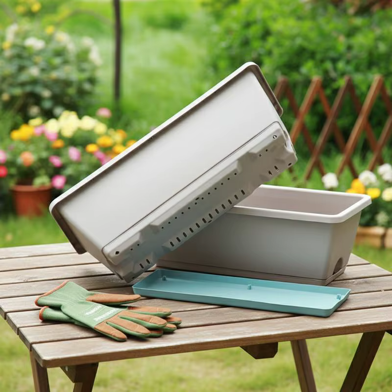 Pot de fleurs auto-absorbant pour légumes
