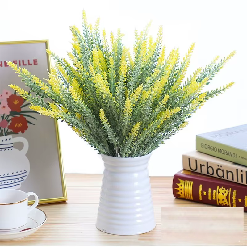 Plantes artificielles en plastique