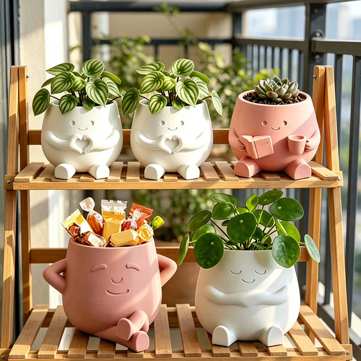 Pots de fleurs imprimés en 3D : pots compagnons pour plantes
