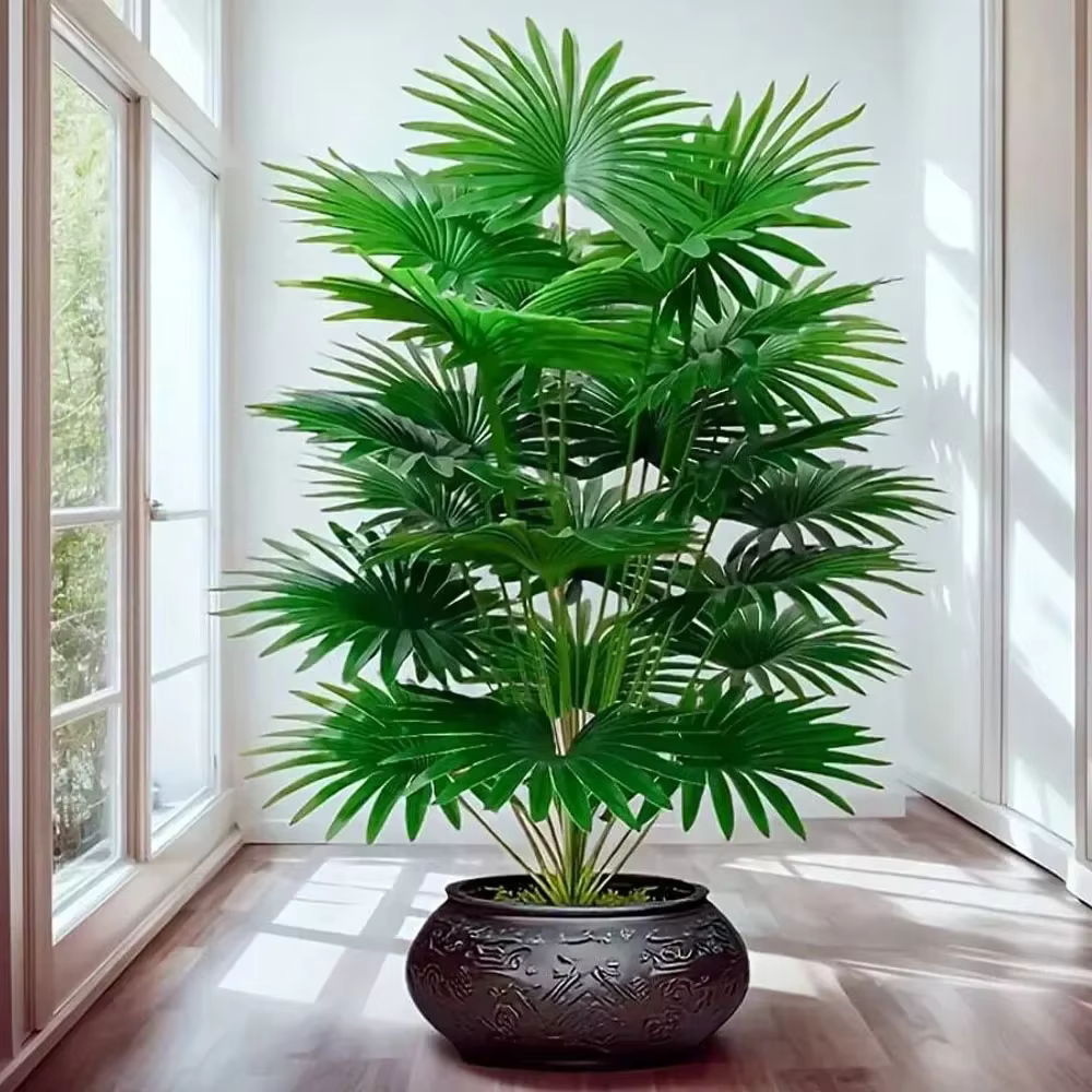 24 feuilles de plantes artificielles de 31.5 pouces