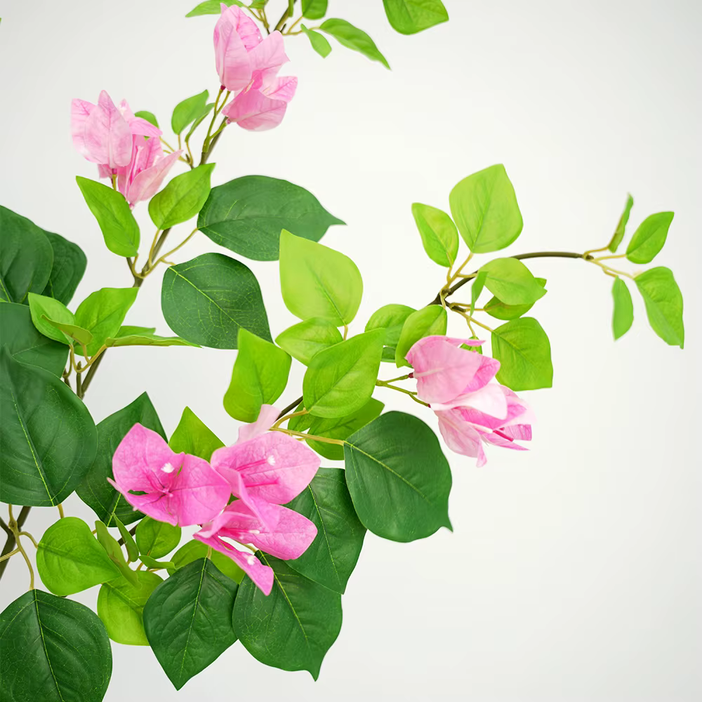 Bougainvillea artificielle florale à longue tige plantes