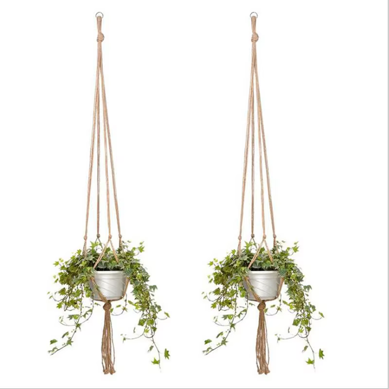 ConfronPlant-Cintre de plante en macramé fait à la main