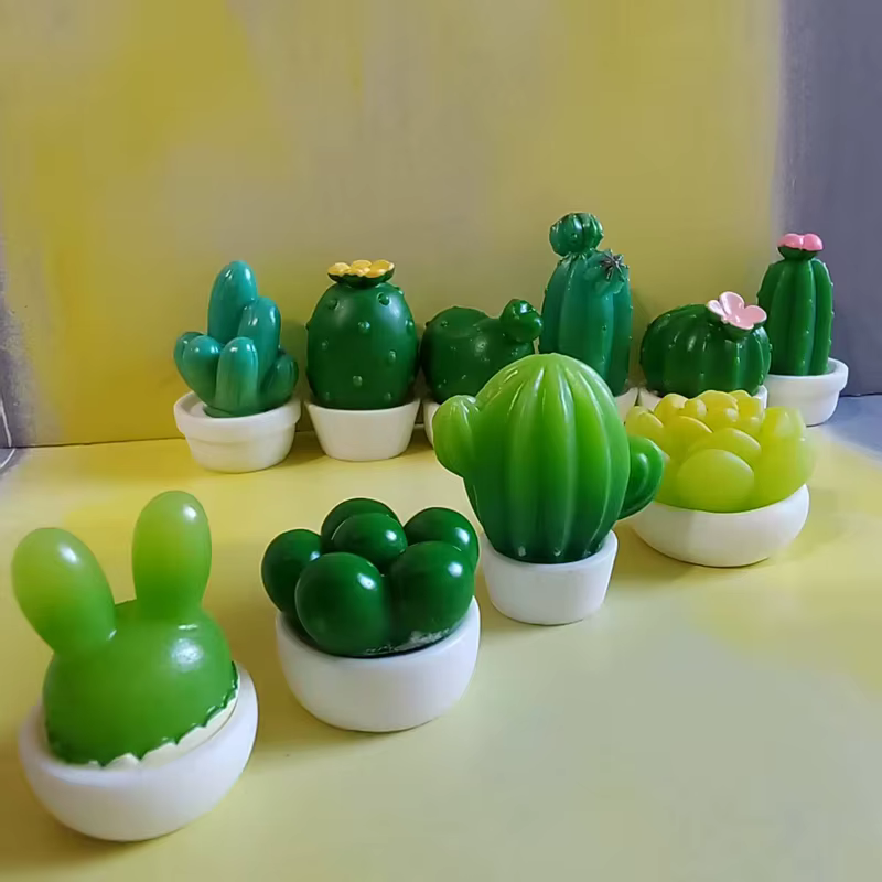 Plantes succulentes en résine