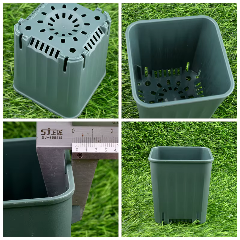 Mini pots de fleurs carrés 6/8cm