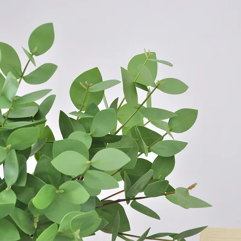 Feuilles d'eucalyptus artificielles pour la décoration de la maison