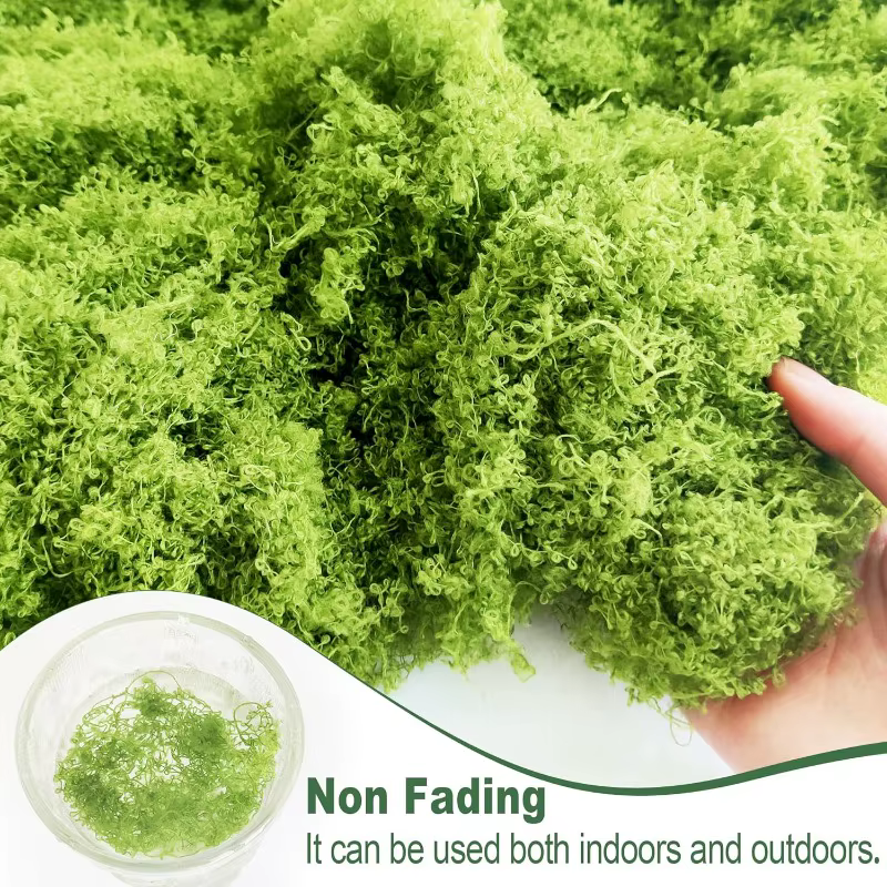 Plantes artificielles en mousse verte 30-300g