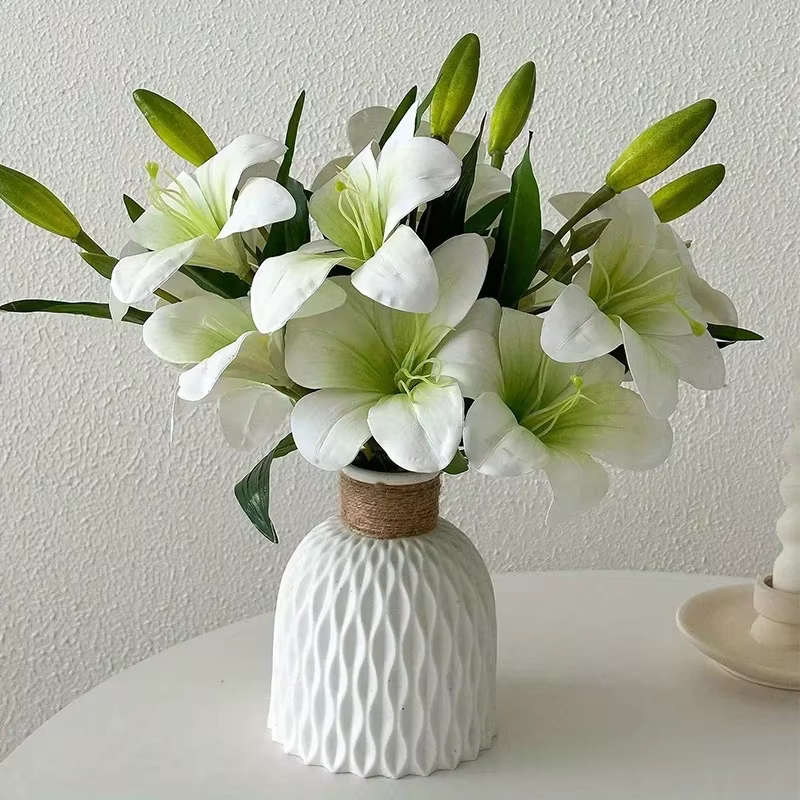 Fleurs artificielles de lys