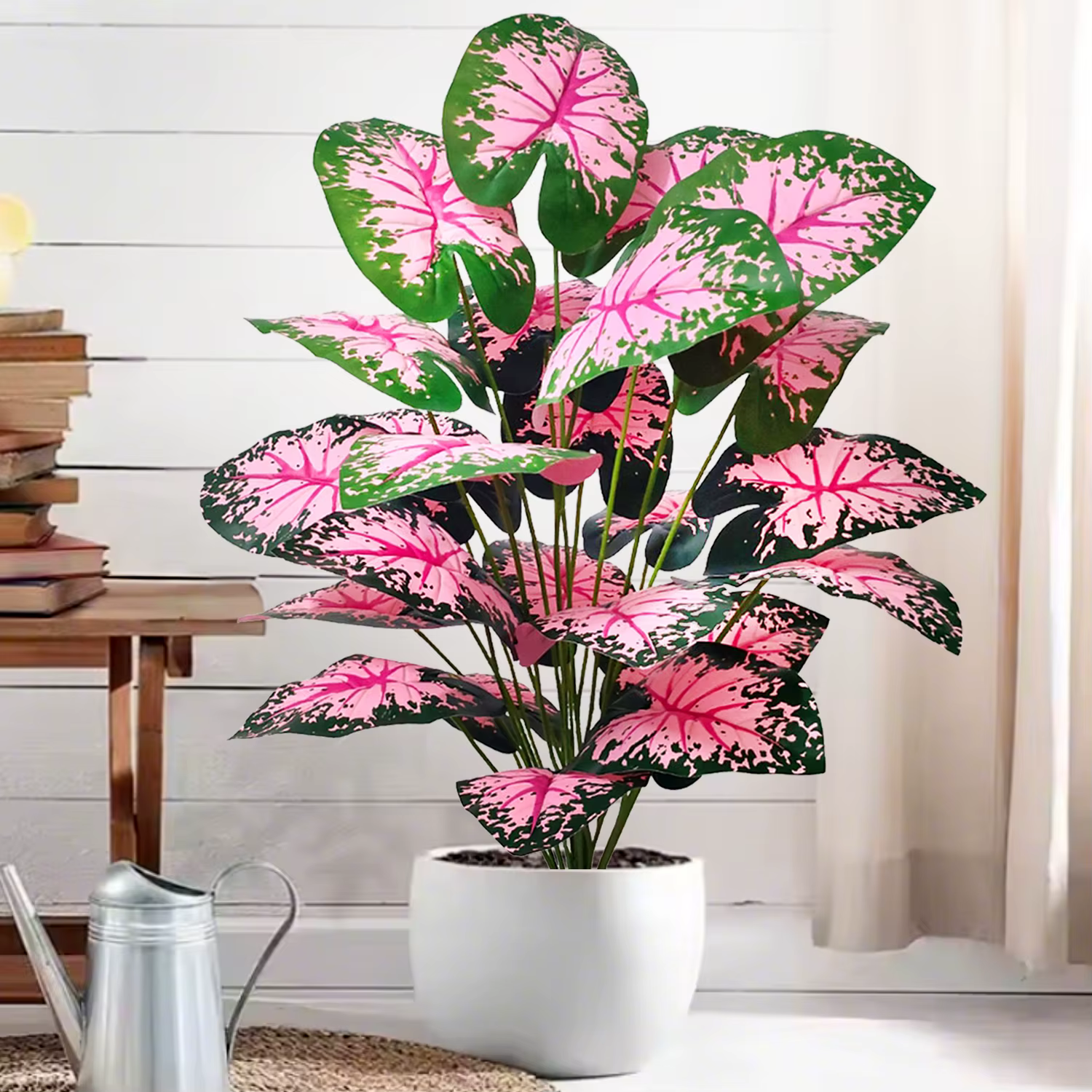 Feuille de philodendron artificielle
