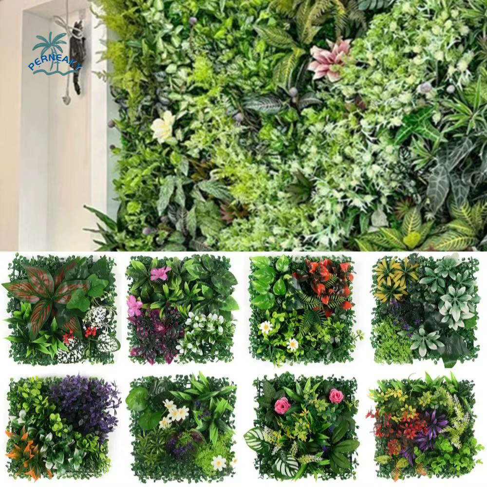 Panneau mural de plantes artificielles