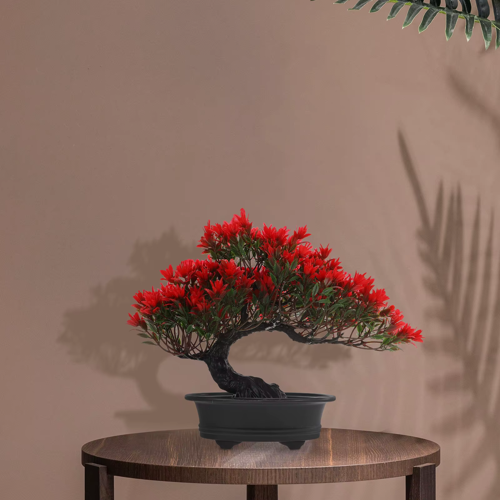 Plante artificielle en pot bonsaï vert petit arbre plantes ornements réaliste éternel en plastique