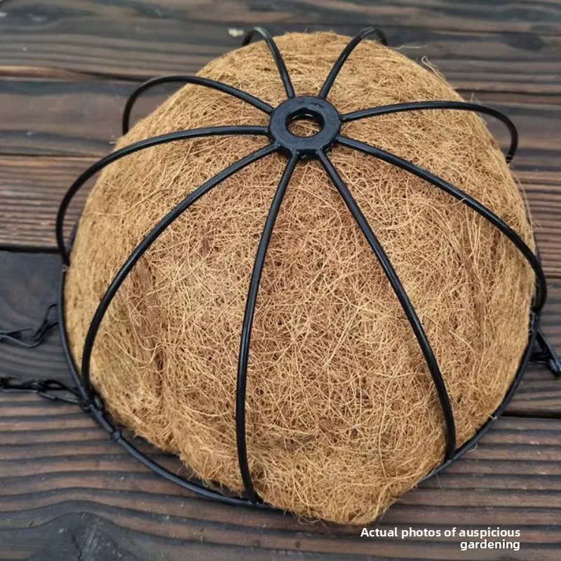 Panier suspendu en forme de cocotier naturel écologique
