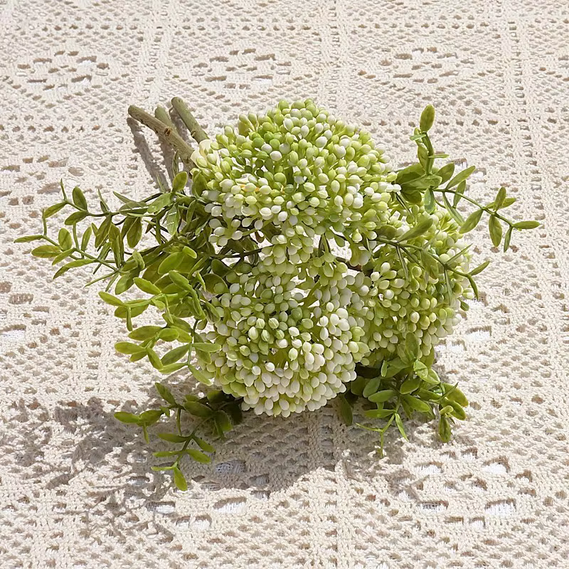 Hortensia et raisins d'avoine de 11 pouces