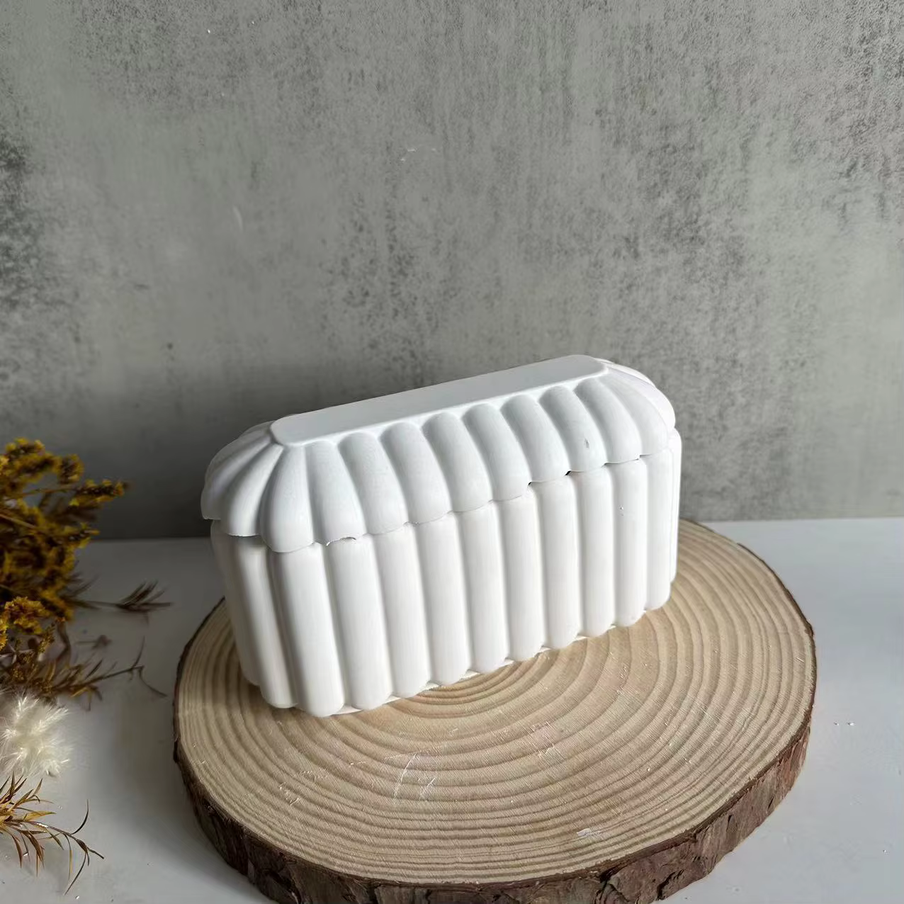 Moule en silicone en argile pour pot de fleurs