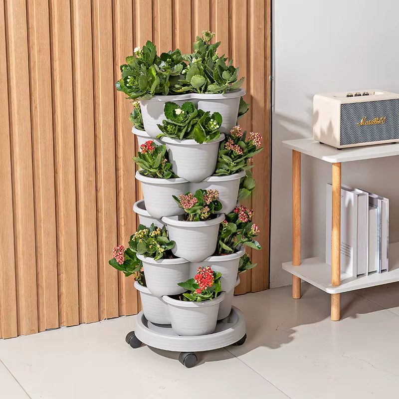 Pot en plastique pour légumes
