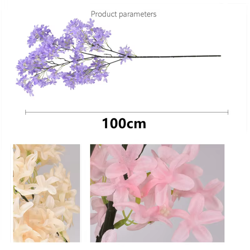 Fleur de lilas artificielle 100cm