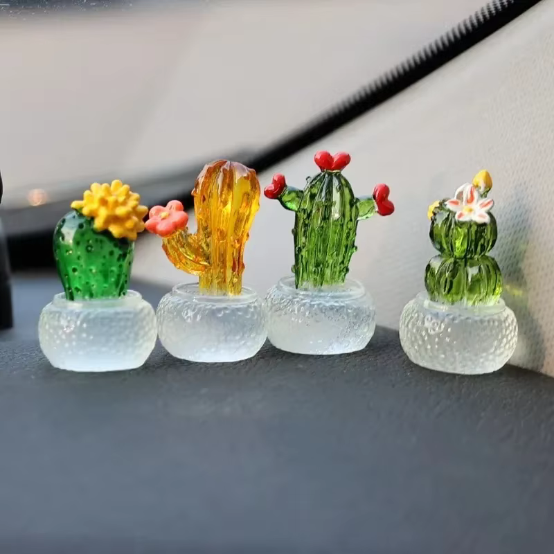 Simulation de plante de voiture en pot