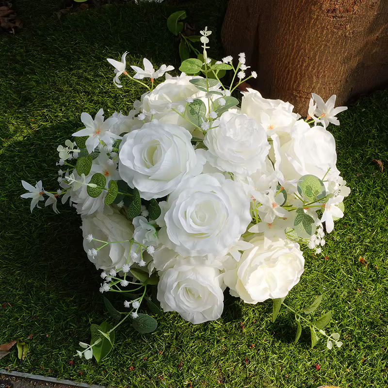 Bouquet de Fleurs Artificielles de Luxe