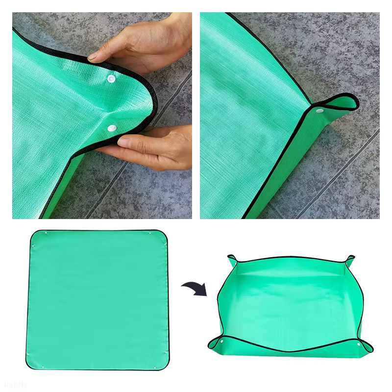 Tapis de plantation pliable et imperméable