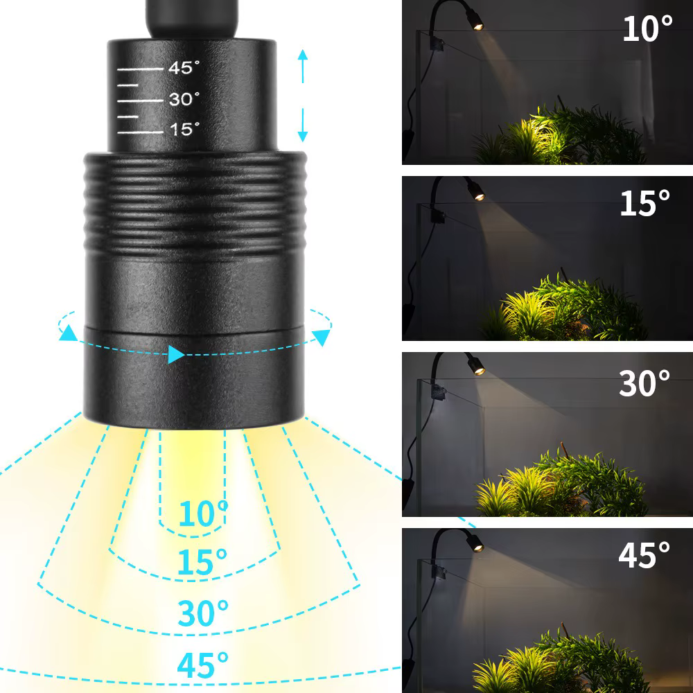 Super mince LED Aquarium lumière éclairage plantes grandir