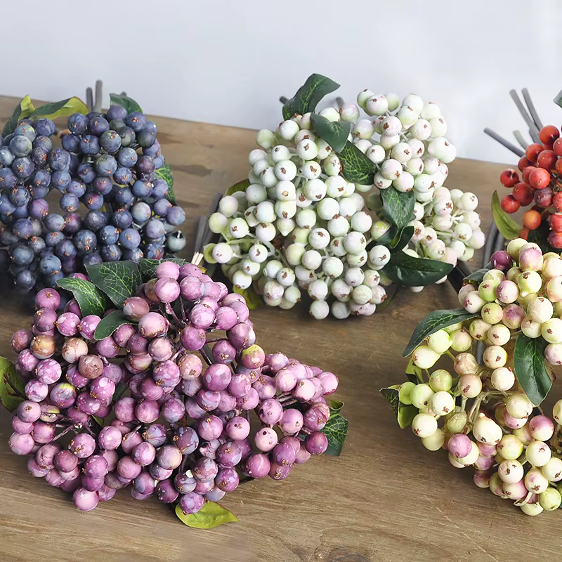 Fleurs artificielles en mousse