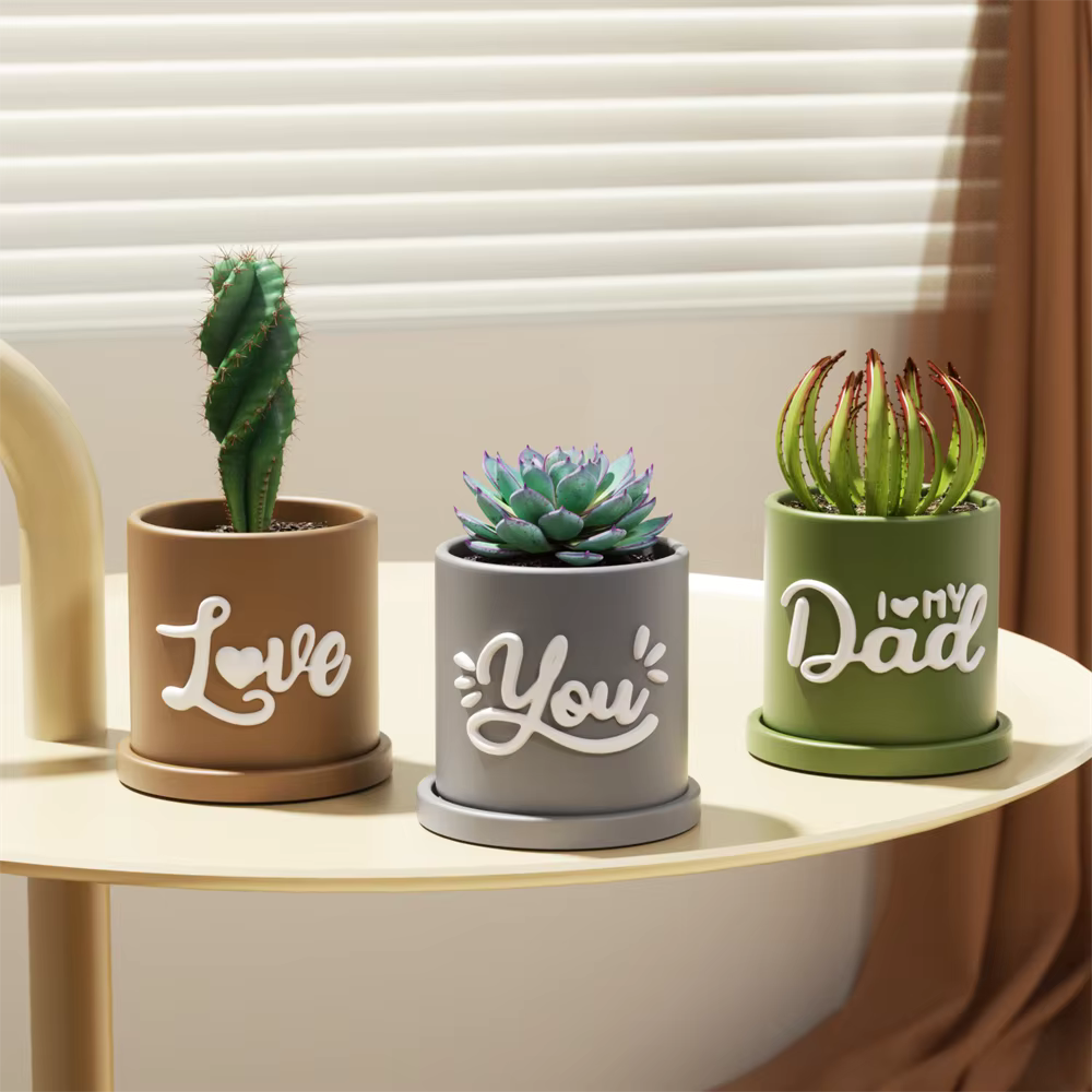 Nicole Pot et plateau pour plantes