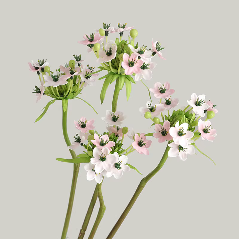 Fleur artificielle en velours 65cm