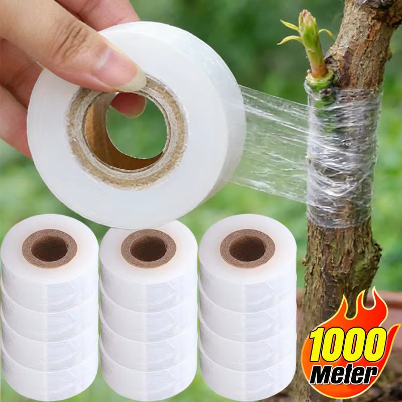 Ruban de greffage extensible pour plantes