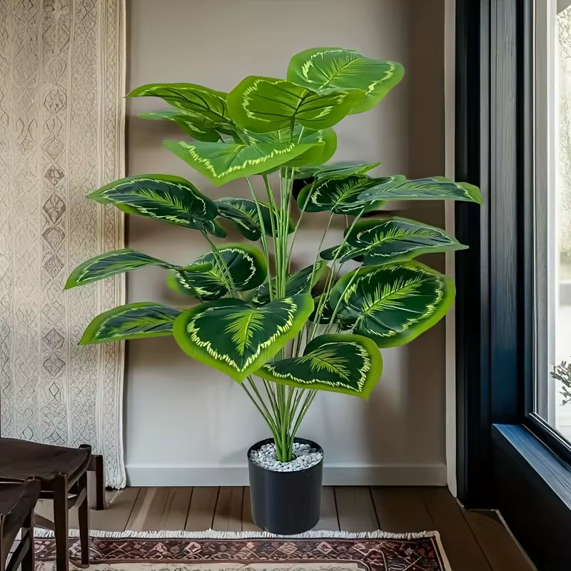 Plantes artificielles géantes à 24 feuilles