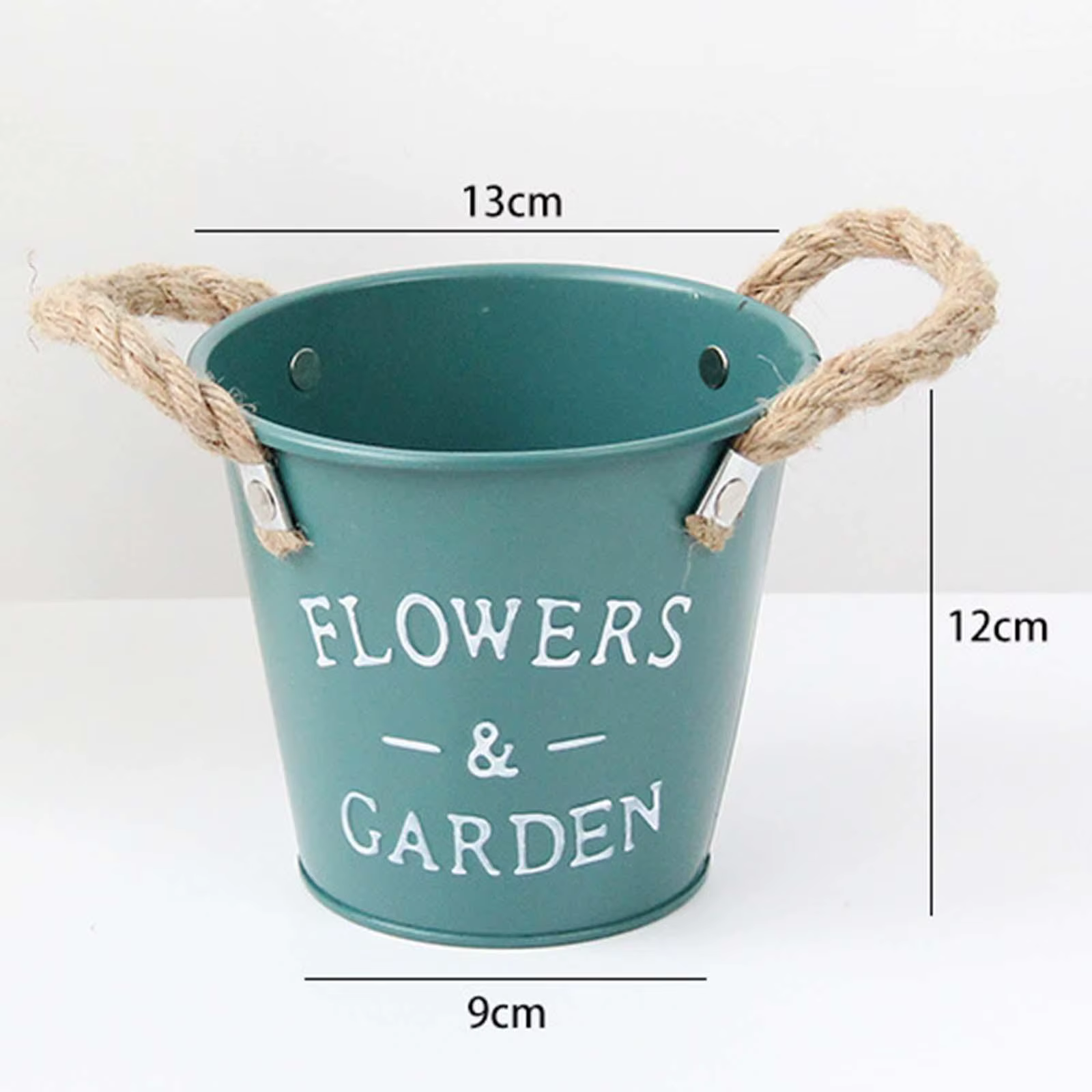 Pot de fleur rond polyvalent pour plantes de jardin
