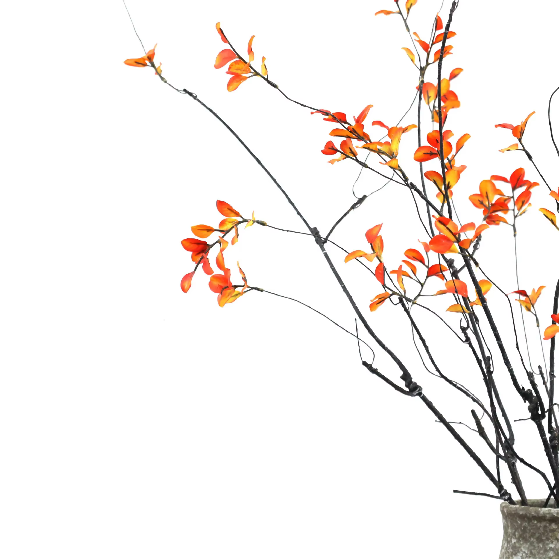 Plante Artificielle en Rotin pour Décoration de Maison