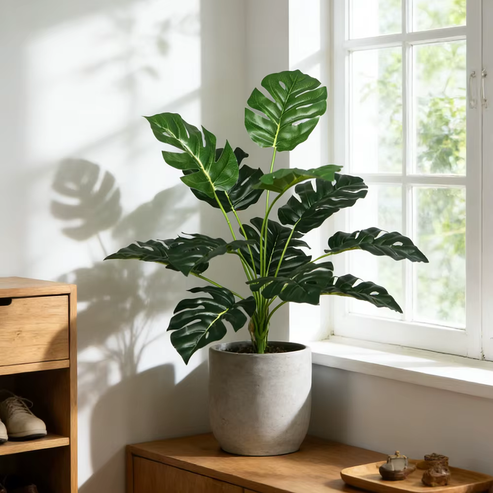 Plantes artificielles Monstera de 43 cm