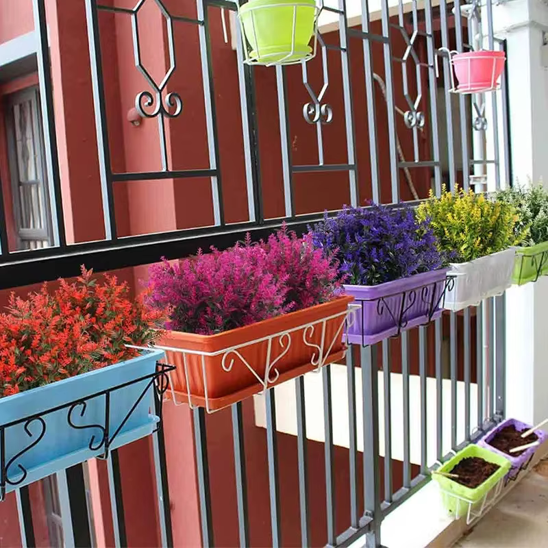 Fausse plante de lavande artificielle en plastique