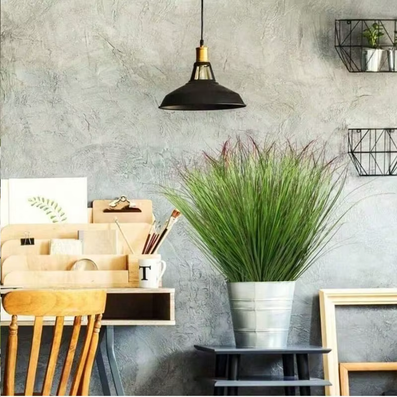 Fausse verdure d'herbe d'oignon artificielle