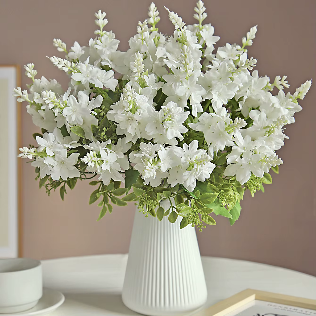 Fleurs artificielles en soie Yucca Gloriosa pour mariage