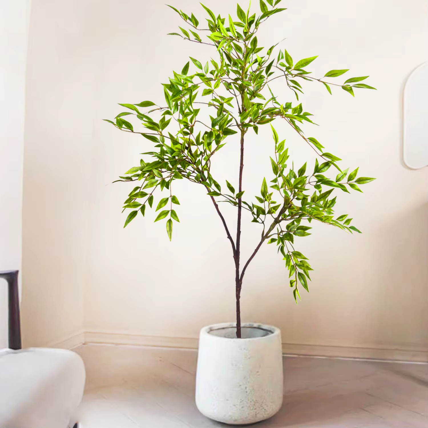 Feuilles de ficus de violon artificielles