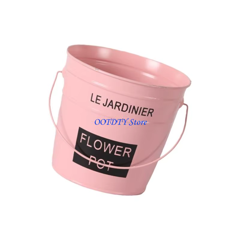 367A fer planteur remplacement ferme Vase seau fleur support seau remplacement
